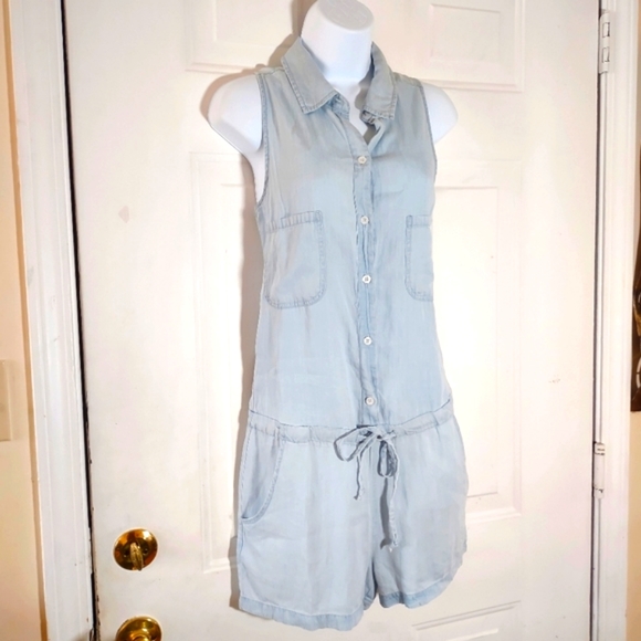 Before you Collection Denim Women's Romper. Size S. 🆕 - Picture 1 of 14